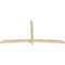 Ekena Millwork Bellingham Rough Sawn Timber Gable Bracket, Douglas Fir, 108"W x 54"H x 4"D x 4"F, 12/12 Pitch GBW108X54X0404BEL00RDF - alternate 2